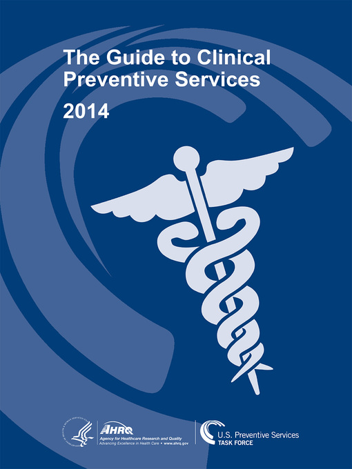 Title details for Clinical Preventive Services 2014 by U.S. Preventive Services Task Force - Available